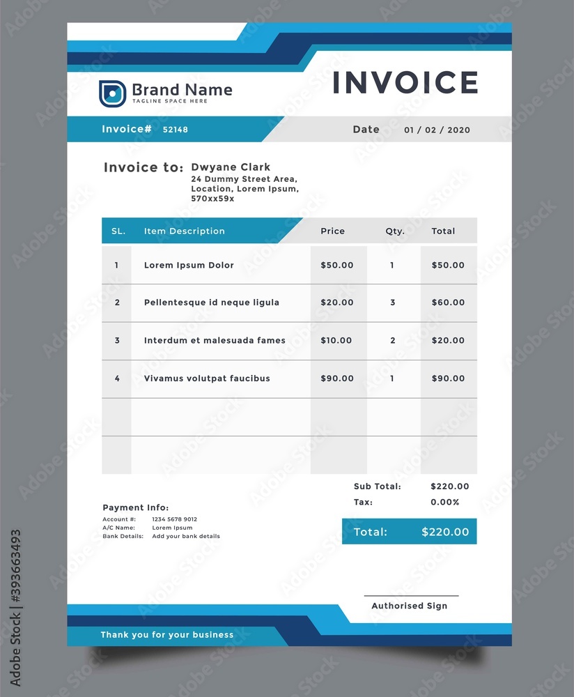 Invoice Template Invoice Template