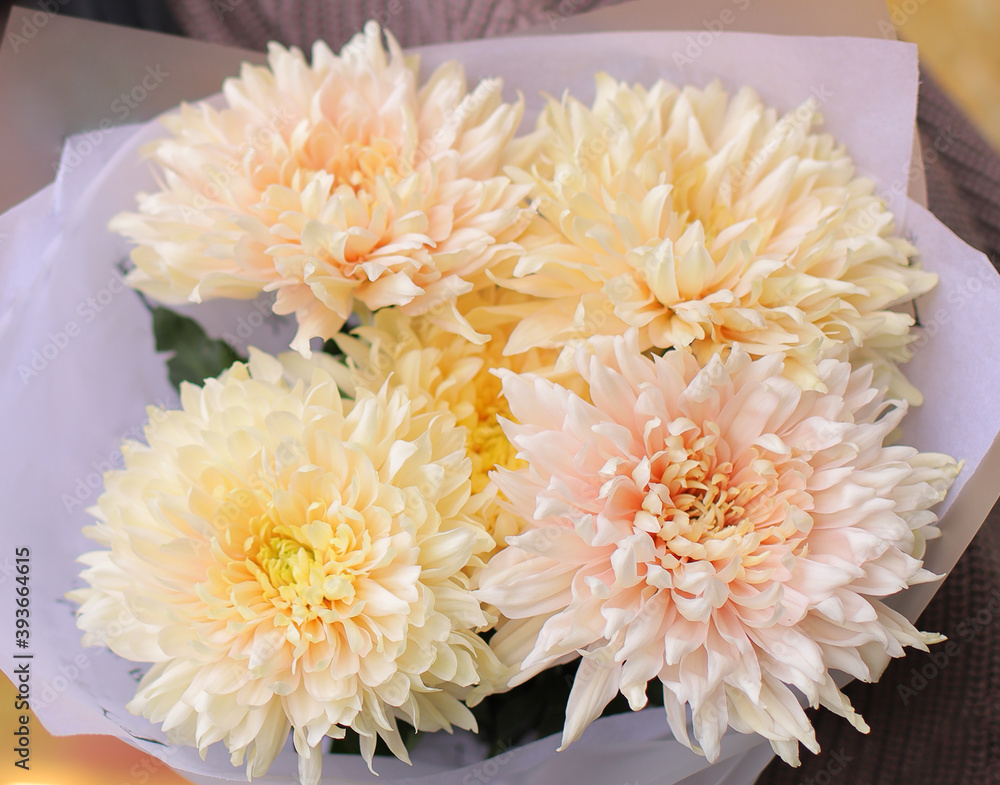 Flower composition. Macro photo. A Beautiful bouquet of fresh flowers. Flower composition. Macro photo. A Beautiful bouquet of fresh flowers.