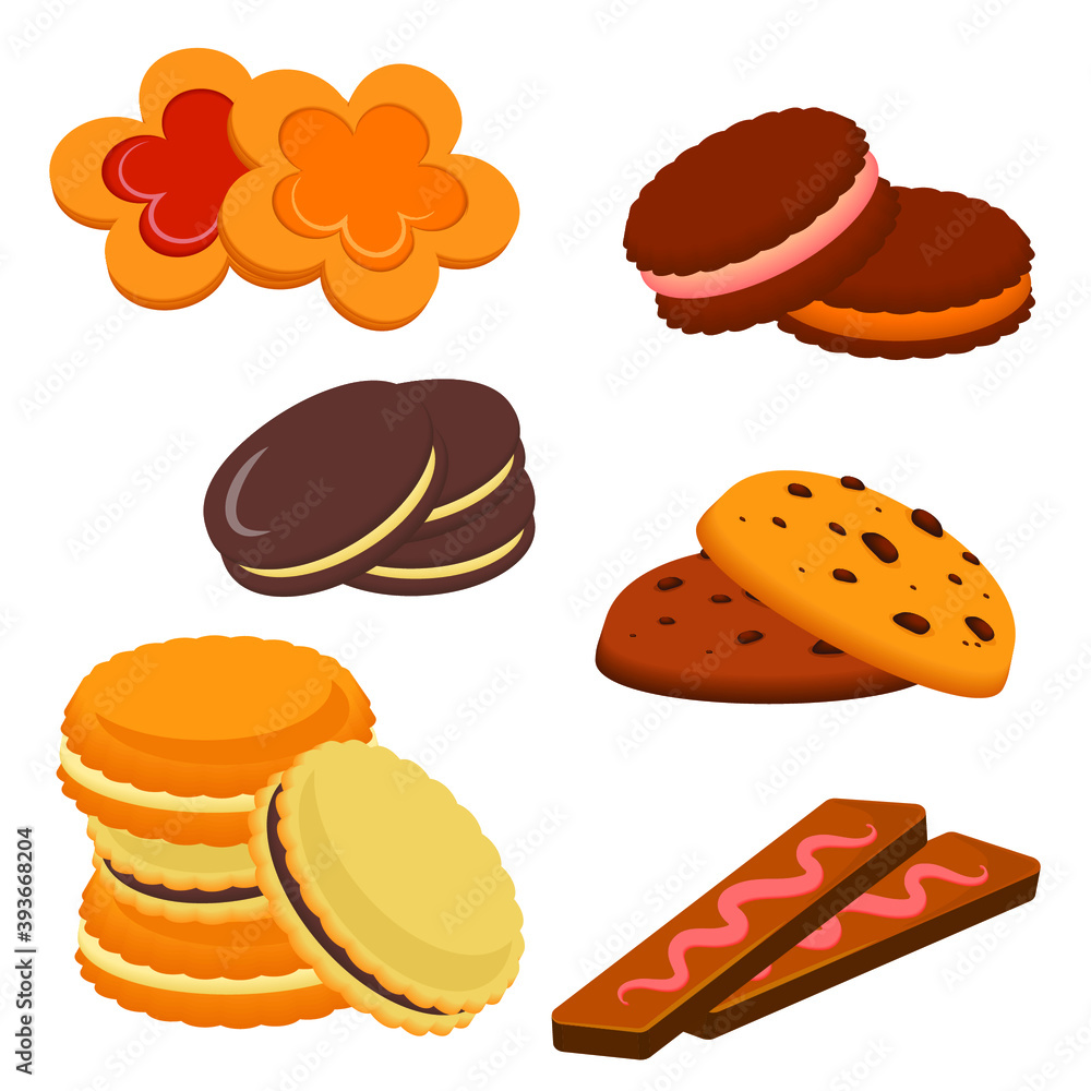 Gingerbread. Biscuit. A glass of milk. Isolated white background. Merry Christmas and Happy New Year Gingerbread. Biscuit. A glass of milk. Isolated white background. Merry Christmas and Happy New Year