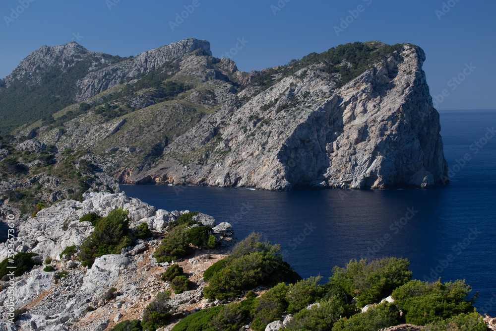 Fototapeta premium Vistas desde Faro Formentor