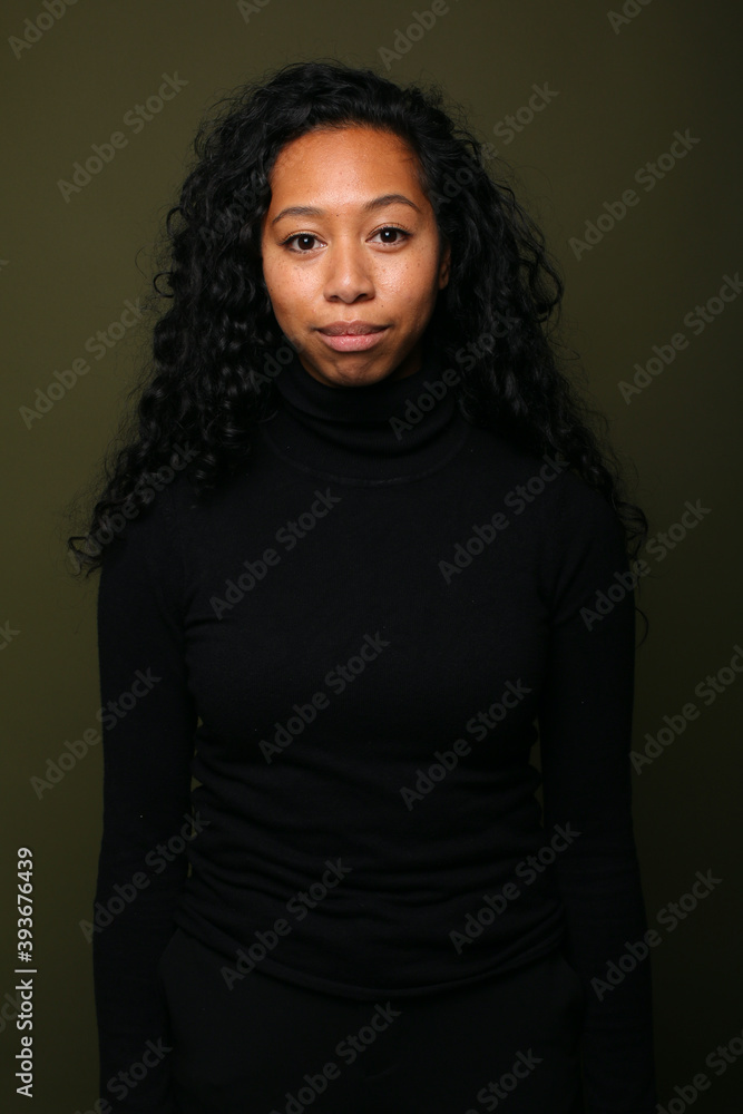 Portrait of a beautiful young woman Portrait of a beautiful young woman