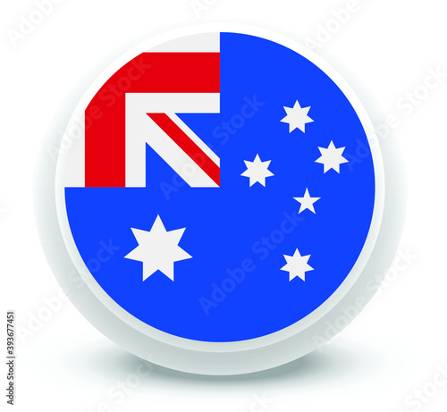 australia Flag Vector