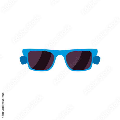 sports sunglasses, style flat icon
