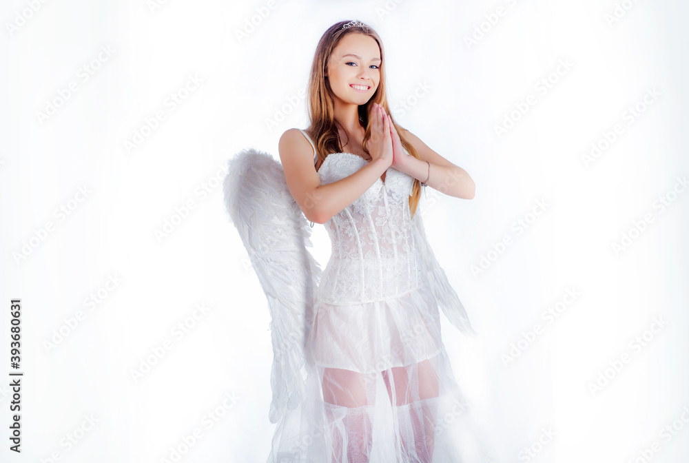 Valentines day cupid. Sweet angel girl - copy space. Romantic portrait of a sensual angel girl. Lovely and cute youth. Cute teen girl. Lovely girl. Young teen in love have fun valentines day. Valentines day cupid. Sweet angel girl - copy space. Romantic portrait of a sensual angel girl. Lovely and cute youth. Cute teen girl. Lovely girl. Young teen in love have fun valentines day.