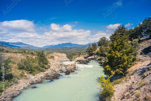 River in the mountains, Patagonia - Chile © raccoon