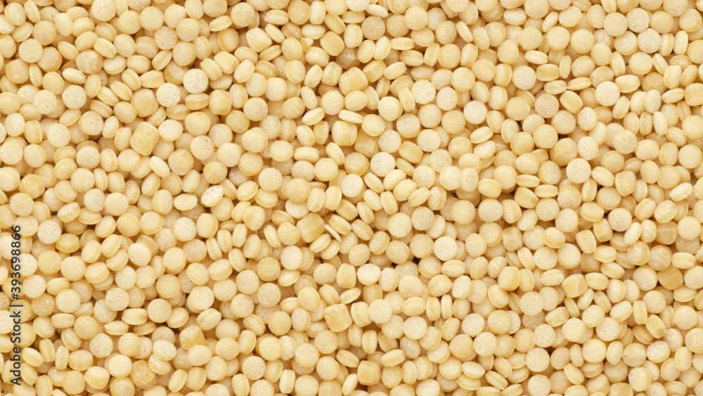 Couscous groats, dolly shot. Groats are not ready. Couscous groats, dolly shot. Groats are not ready.