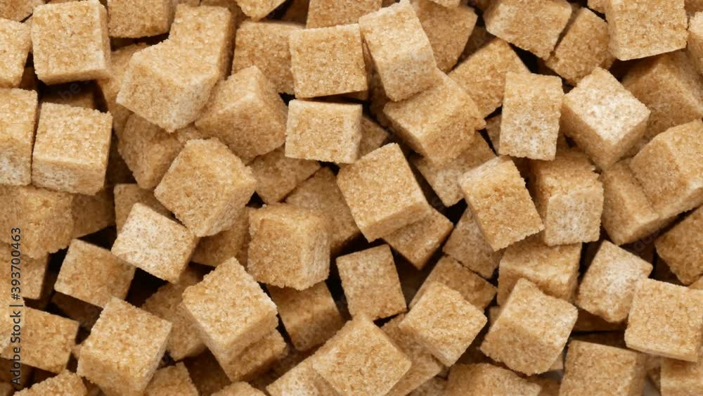Pressed cane sugar. Sugar cubes. Pressed cane sugar. Sugar cubes.