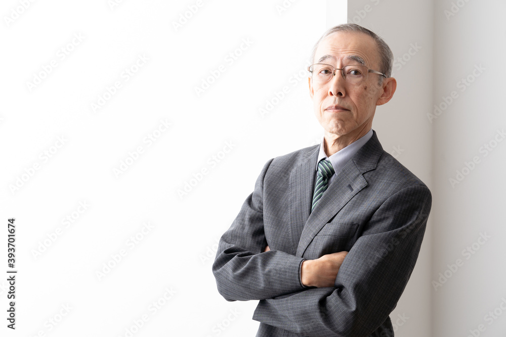 シニアビジネスマン ポートレート シニアビジネスマン ポートレート