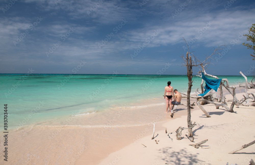 Caribbean dreaming, beautiful Cayo Jutías beach, Piñar del Río, Cuba Caribbean dreaming, beautiful Cayo Jutías beach, Piñar del Río, Cuba