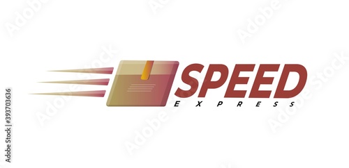 Speed Box Icon Logo Design Element