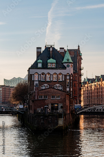 Wasserschloss in der Speicherstadt Hamburg