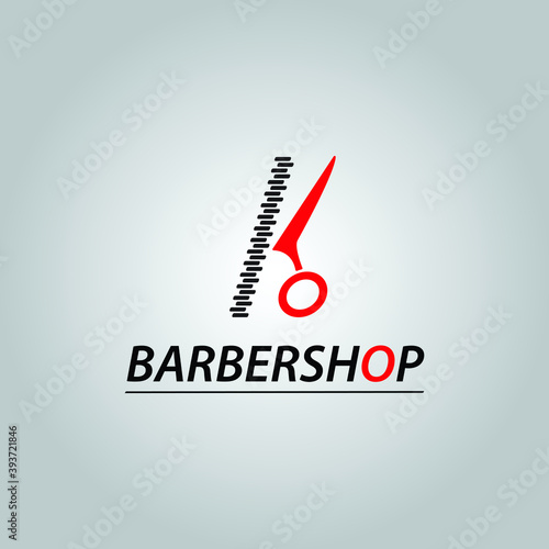 Scissors icon.modern design.vector illustration.barber.scissors logo