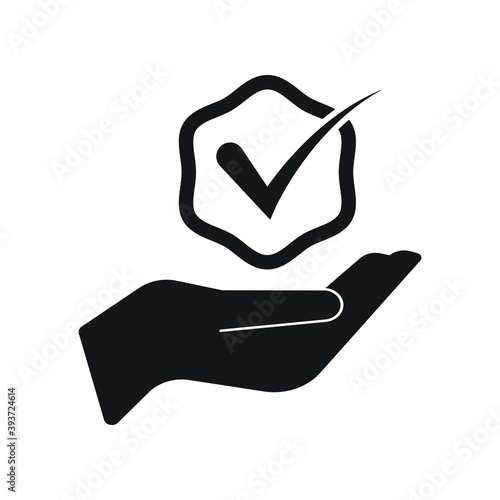 Modern value icon, top service rating isolated on white background. vector illustration