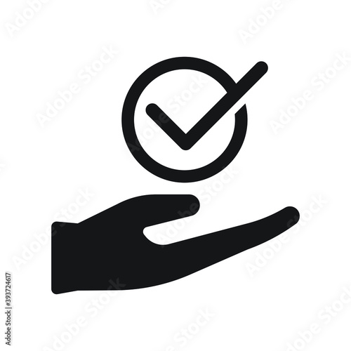 Modern value icon, top service rating isolated on white background. vector illustration