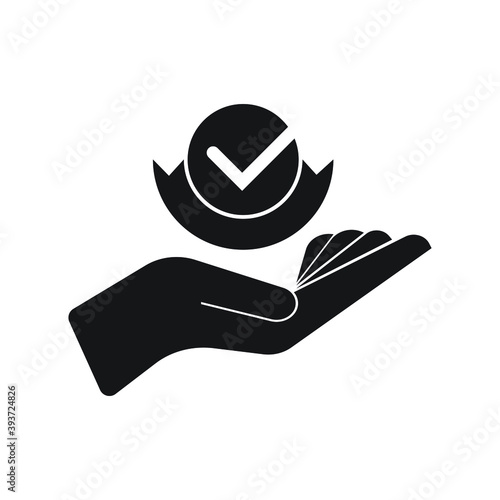 Modern value icon, top service rating isolated on white background. vector illustration