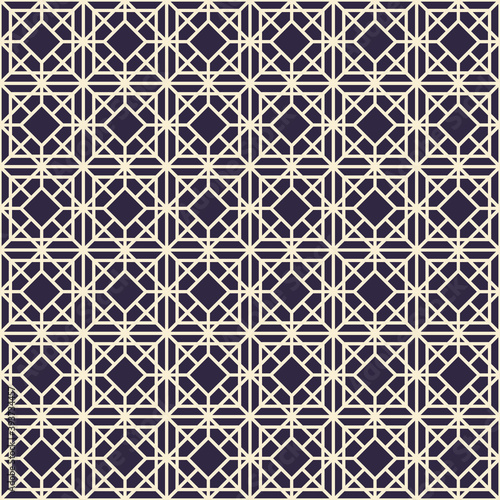 Geometric Art deco seamless pattern background.