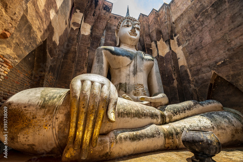 Fotografia Wat Si Chum - Sukhothai, Thailand