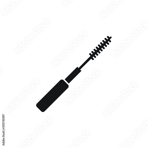 Mascara brush icon design isolated on white background