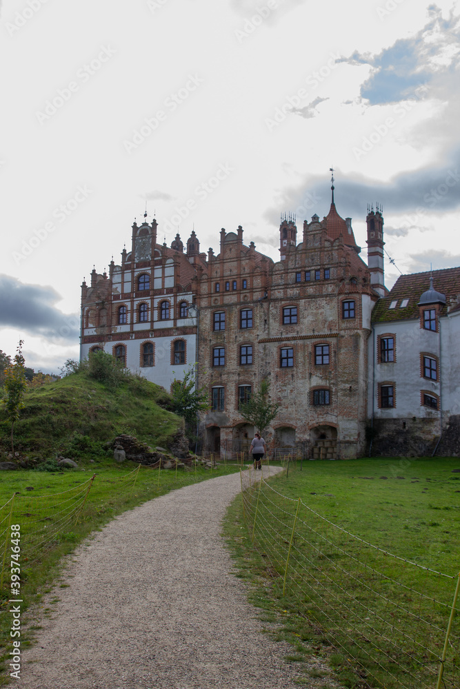 Das Schloss Badedow in Mecklenburg Vorommern