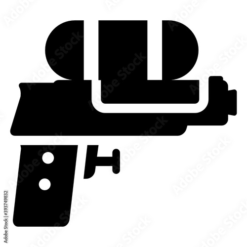 
Modern flatty icon of water gun, editable vector 
