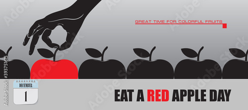 Eat red apple day
