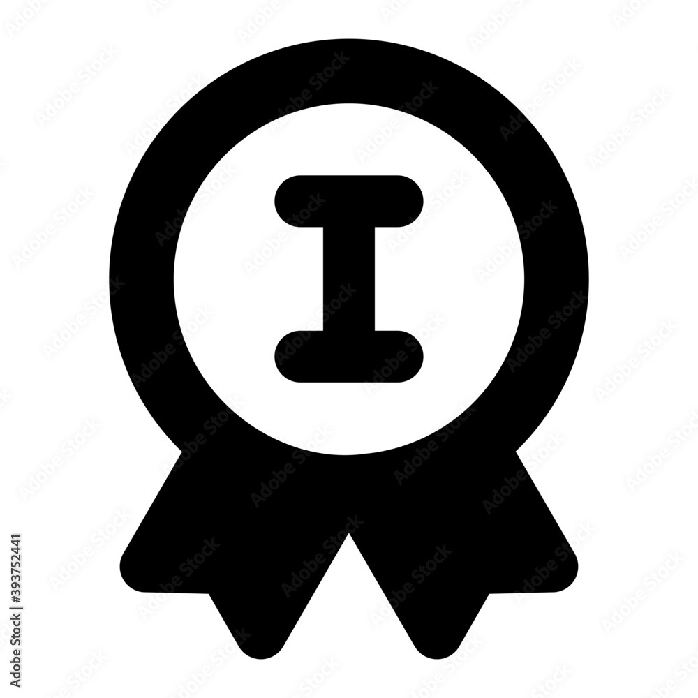 1st position medallion, a perfect solid icon of recognition badge
1st position medallion, a perfect solid icon of recognition badge