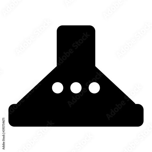 
An exhaust hood, modern filled vector of rangehood
