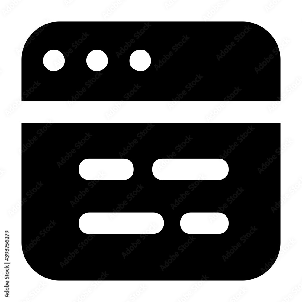 Website vector, glyph icon style
Website vector, glyph icon style