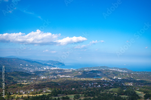 【大室山より】伊豆の景色