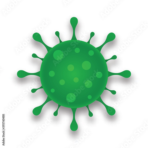 Vector coronavirus 2019 ncov icon ,Human virus isolated