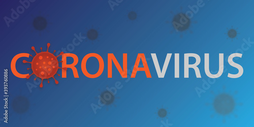 Coronavirus 2019 ncov design ,Human virus background