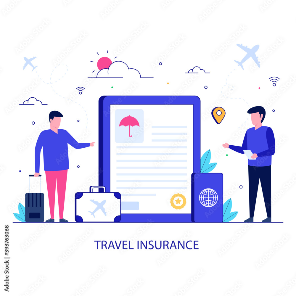 Travel Insurance Illustration 