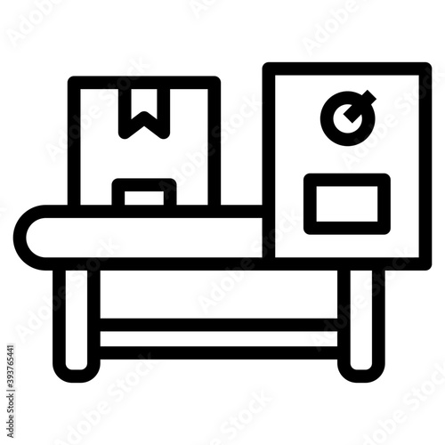 Delivery X-Ray Vector 
