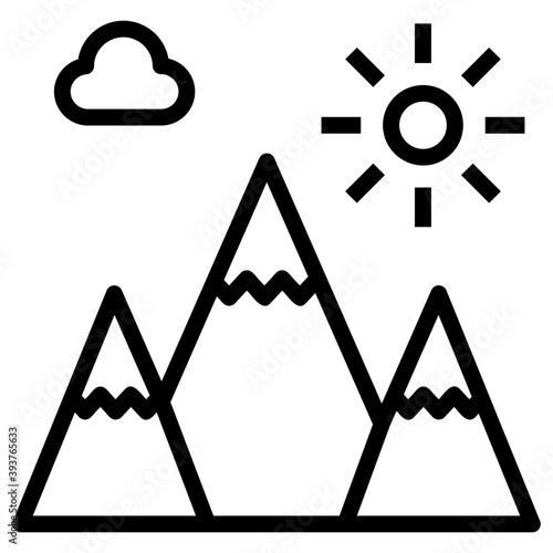 Hill Station Vector 