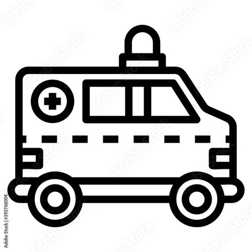 Emergency Ambulance Transport  © Vectors Point
