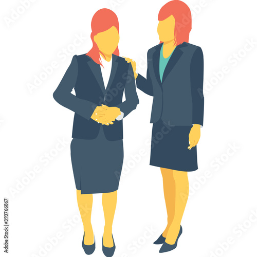 
CoWorker Color Vector Icon
