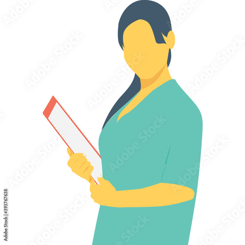 
Nurse Color Vector Icon
