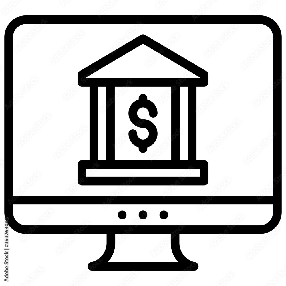 Online Banking Vector Online Banking Vector