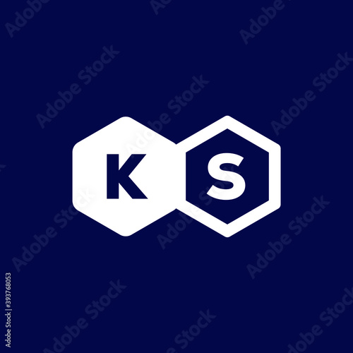 KS Letter Modern and Unique Logo and Icon Editable Vector for Business Website and Favicon 