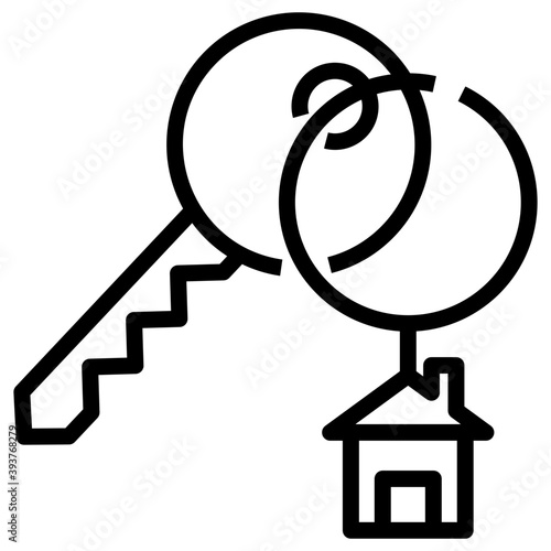 House Key Vector