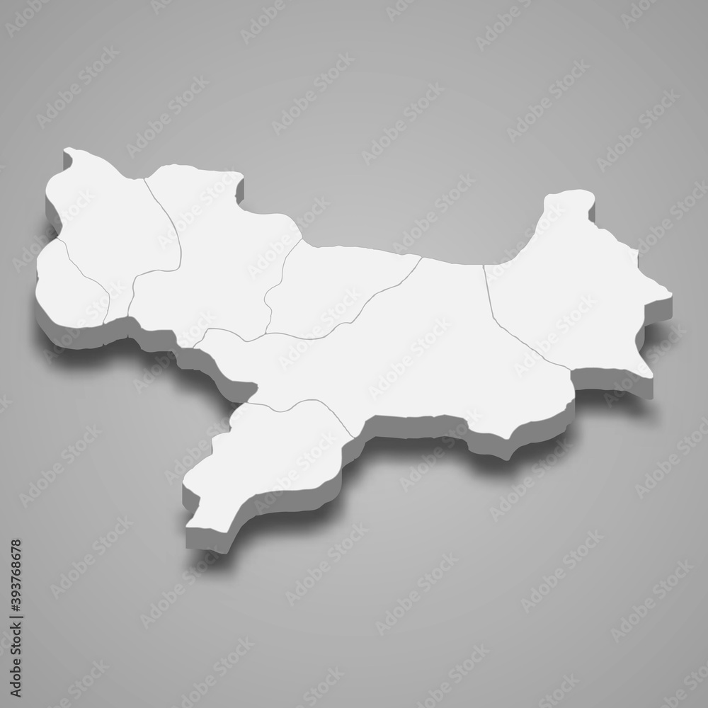 3d isometric map of Amasya is a province of Turkey 3d isometric map of Amasya is a province of Turkey