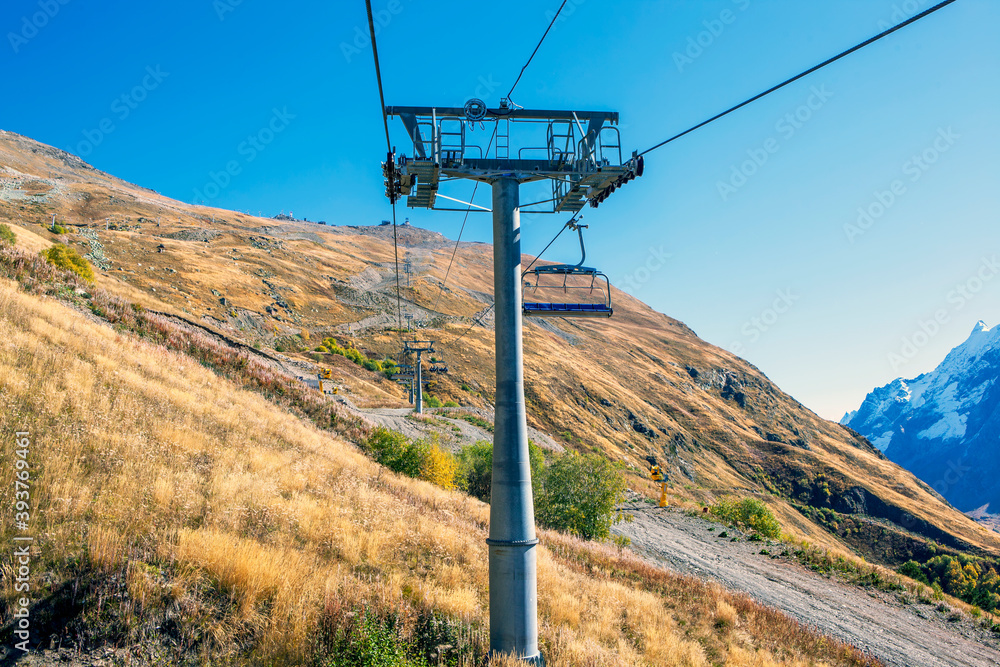 Four-chair cable car - 