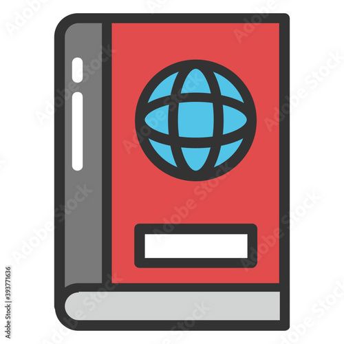 
World Book Vector Icon

