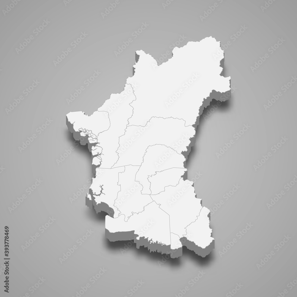 3d isometric map of Perak is a state of Malaysia 3d isometric map of Perak is a state of Malaysia
