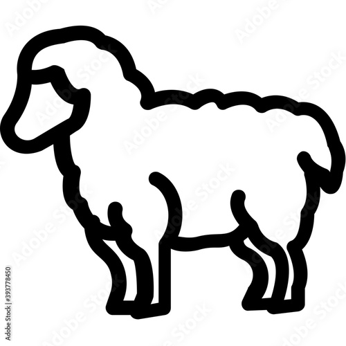 
Sheep Vector Icon
