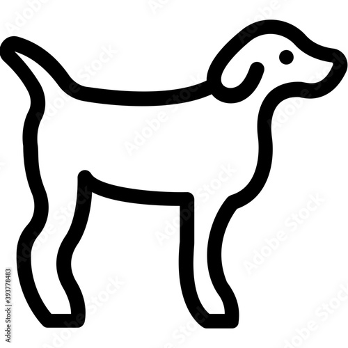 
Dog Vector Icon
