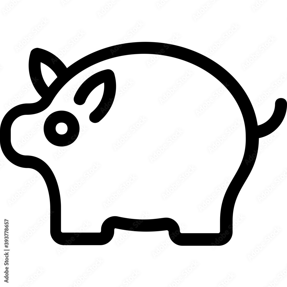 Pig Vector Icon
Pig Vector Icon