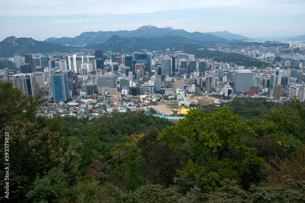 View of Seoul from Namsan
