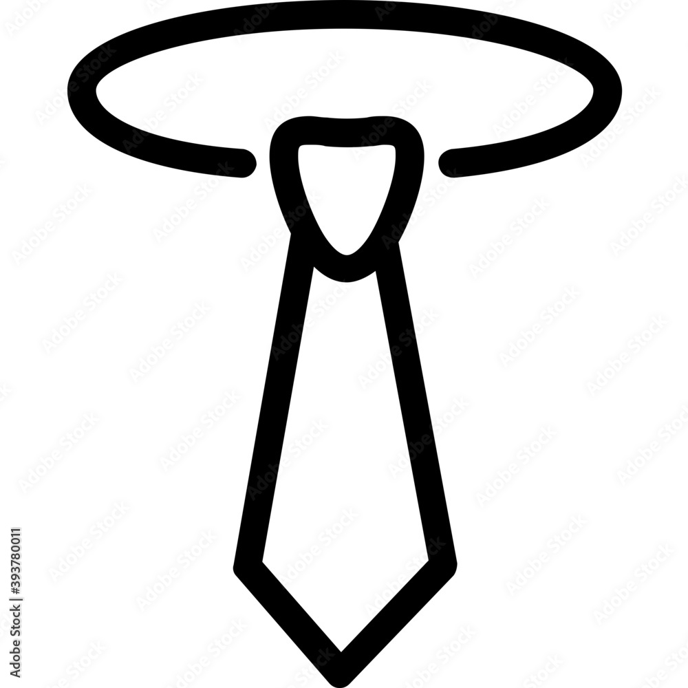 Necktie Vector Icon
Necktie Vector Icon