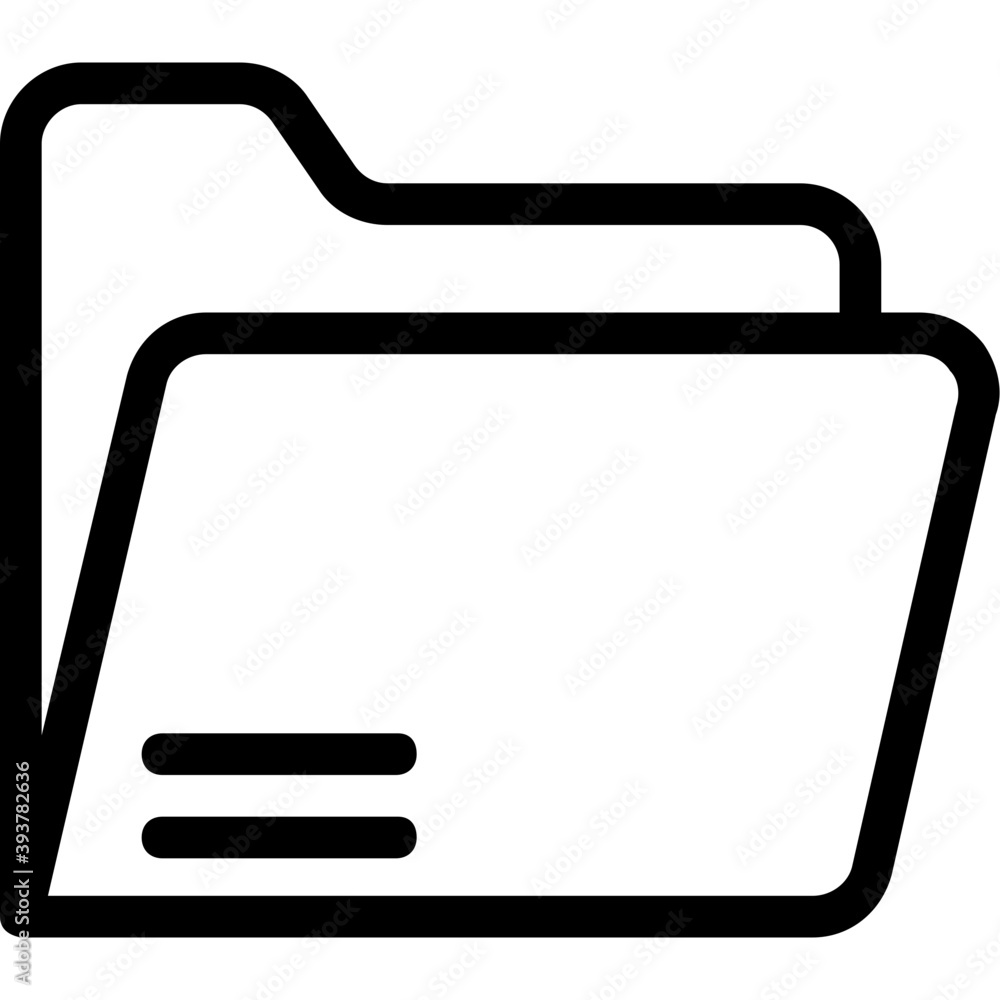 
Folder Vector Icon 
